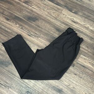 Grace Karin Black Paperbag Waist Pants